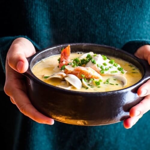 وصفات بالمأكولات البحرية